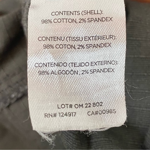 Onia All Terrain Cotton Stretch Ripstop Overshirt in Charcoal - Picture 10 of 12